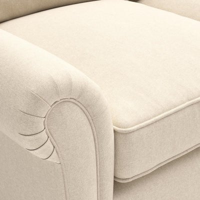 4 Seater - Lily White - House Linen Mix
