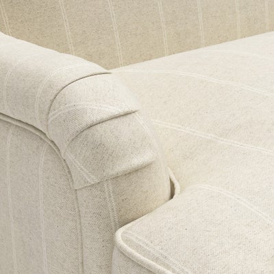 3 Seater - Natural - Compton Stripe