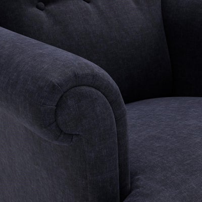 Armchair - Ink - Eco Chenille