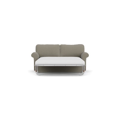 Sofa Bed 3 Seater - Flax - Rustic weave