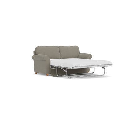 Sofa Bed 3 Seater - Flax - Rustic weave