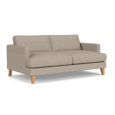 3 Seater - Natural - Herringbone Weave