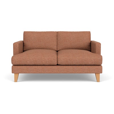 Large 2 Seater - Brick - Herringbone Weave