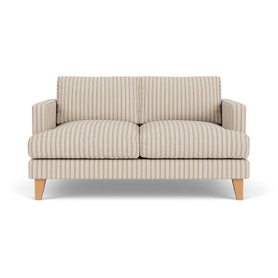 Large 2 Seater Sofa - Sage - Kingham Stripe