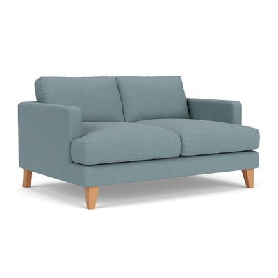 Large 2 Seater - Sky blue - House linen mix