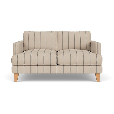 Large 2 Seater - Charcoal - Compton Stripe