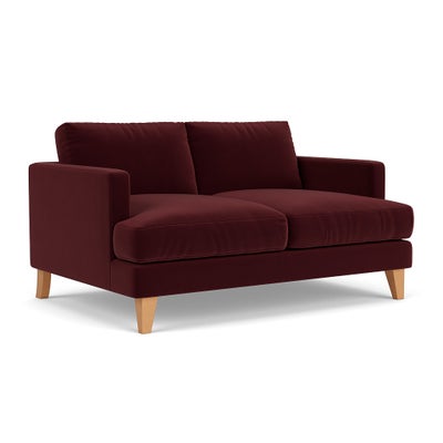 Large 2 Seater - Dark Rosehip - Matt Velvet