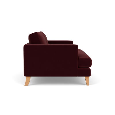 Large 2 Seater - Dark Rosehip - Matt Velvet