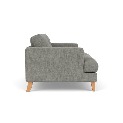 Large 2 Seater - Grey marl - Rustic weave