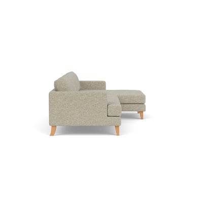 Chaise Large Right Hand - Lichen - Aquaclean Oxford
