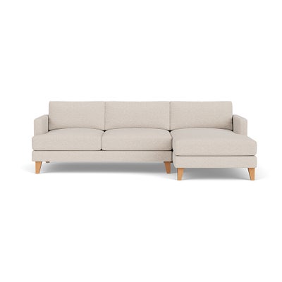 Chaise Large Right Hand - Natural - House Weave