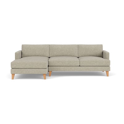 Chaise Large Left Hand - Lichen - Aquaclean Oxford