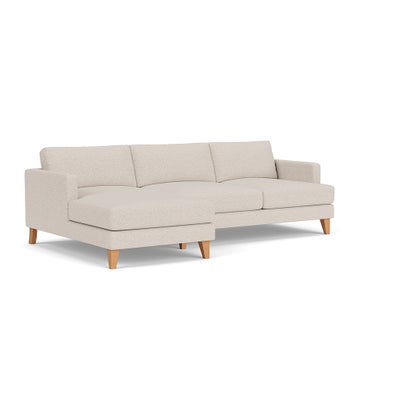 Chaise Large Left Hand - Natural - House Weave