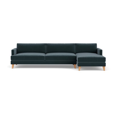 Chaise Extra Large Right Hand - Night Sky - Matt Velvet