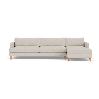 Chaise Extra Large Right Hand - Natural - Aquaclean Oxford