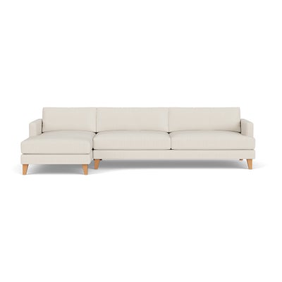 Chaise Extra Large Left Hand - Natural - Broadway Stripe