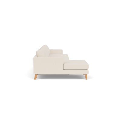 Chaise Extra Large Left Hand - Cream - House Weave