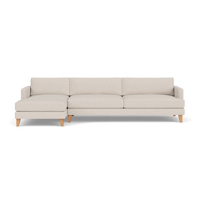 Chaise Extra Large Left Hand - Natural - House Weave