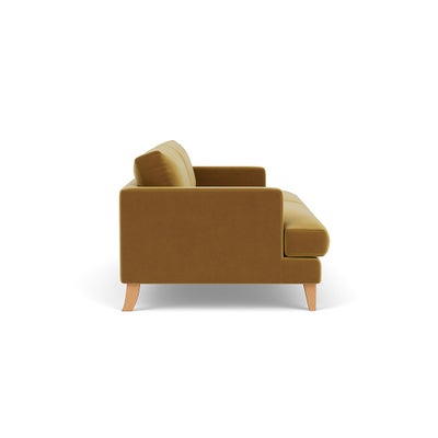 4 Seater - Mustard - Matt Velvet