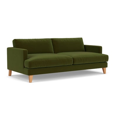 4 Seater - Forest Green - Matt Velvet