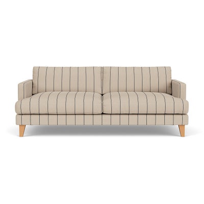 4 Seater - Charcoal - Compton Stripe