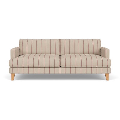 4 Seater - Raspberry - Compton Stripe