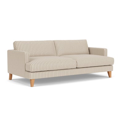 4 Seater Sofa - Sage - Kingham Stripe