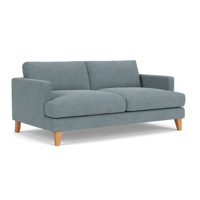 3 Seater - Teal marl - Rustic weave