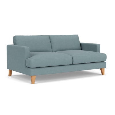 3 Seater - Sky blue - House linen mix