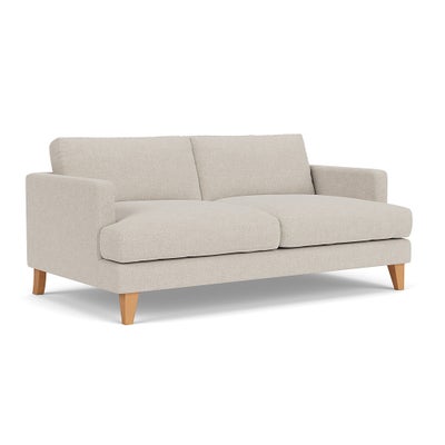 3 Seater - Natural - Aquaclean Oxford