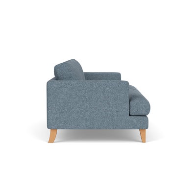 3 Seater - Mid Blue - Aquaclean Oxford