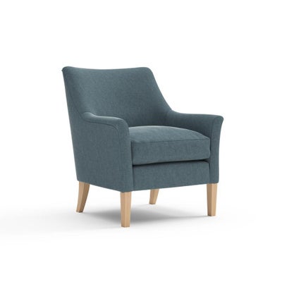 Armchair - Teal - Eco Chenille