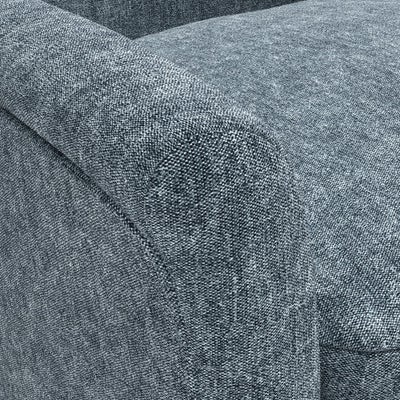 Armchair - Mid Blue - Aquaclean Oxford