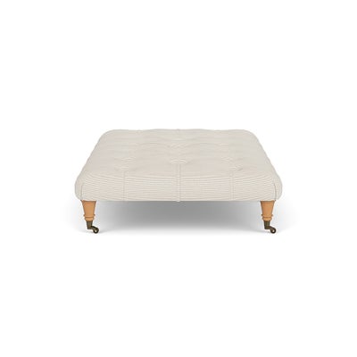Foot Stool - Natural - Broadway Stripe