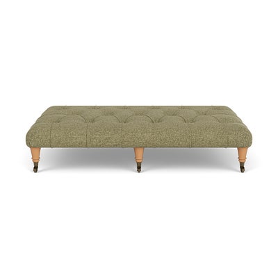 Foot Stool - Sage - Aquaclean Oxford