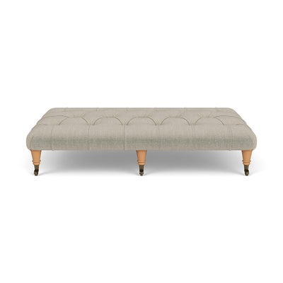 Foot Stool - Natural - Eco Chenille