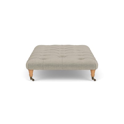 Foot Stool - Natural - Eco Chenille