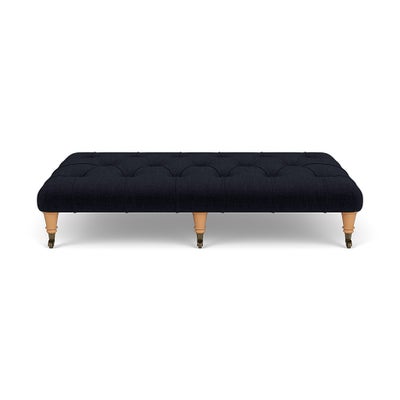 Foot Stool - Ink - Eco Chenille