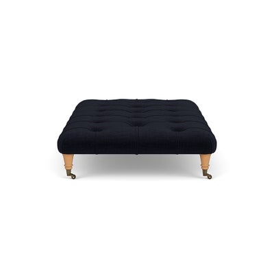Foot Stool - Ink - Eco Chenille