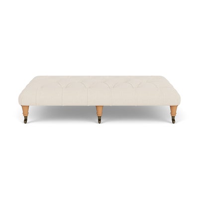 Foot Stool - Cream - House Weave