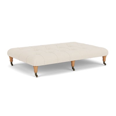 Foot Stool - Cream - House Weave