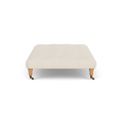 Foot Stool - Cream - House Weave