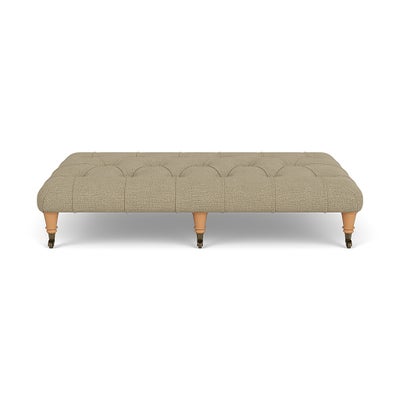 Foot Stool - Green Marl - House Weave