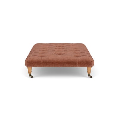 Foot Stool - Cinnamon - Eco Chenille