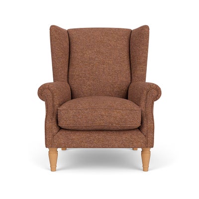 Armchair - Brick Marl - Aquaclean Oxford