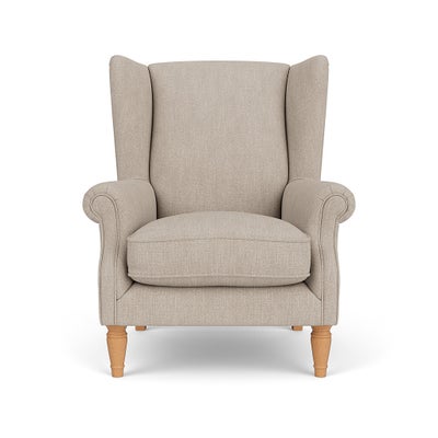 Armchair - Natural - Luxury Italian Linen