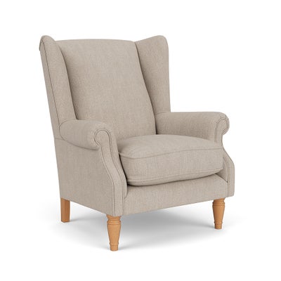 Armchair - Natural - Luxury Italian Linen