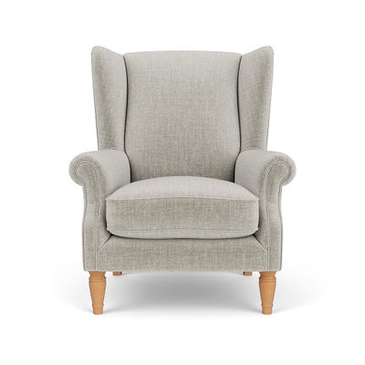 Armchair - Grey Mist - Eco Chenille