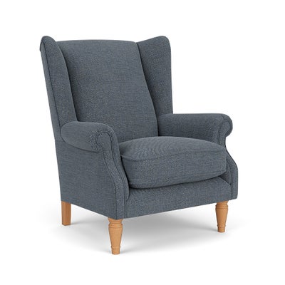 Armchair - Indigo - Rustic Weave