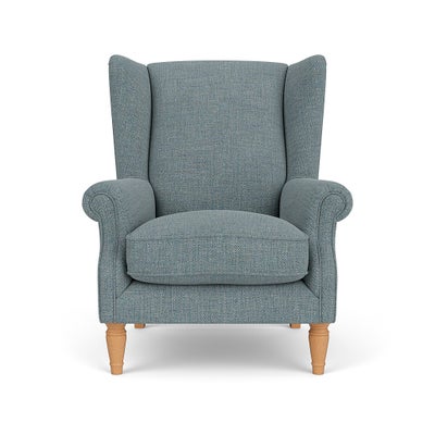 Armchair - Teal marl - Rustic Weave